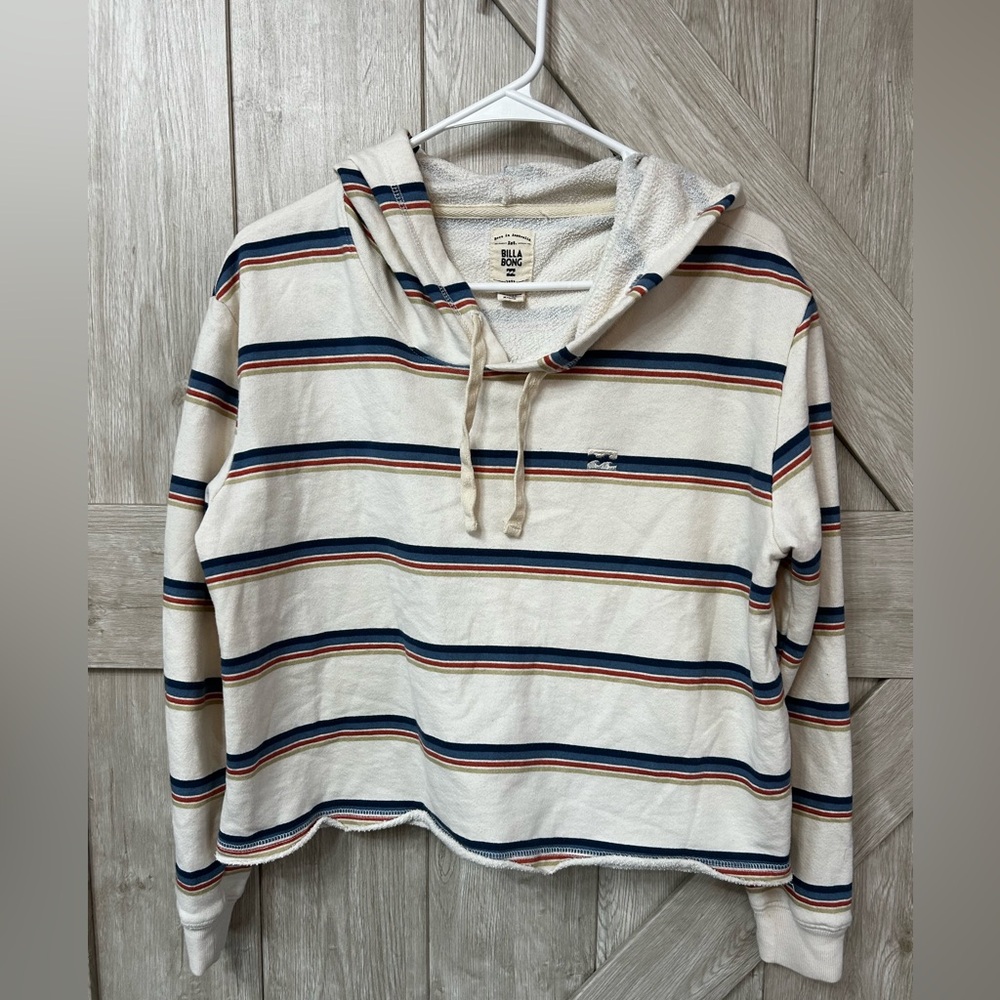 EUC Billabong Size M Bust 42" cropped hoodie Made in Australia